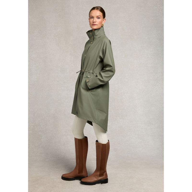 Holland Cooper Chartwell Rain Parka - Sage-4