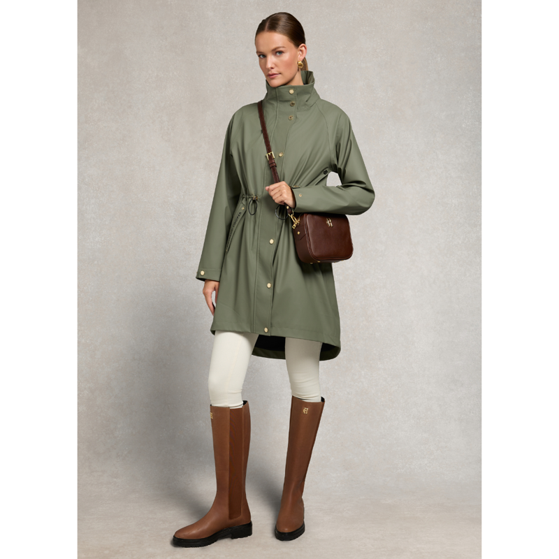 Holland Cooper Chartwell Rain Parka - Sage-3