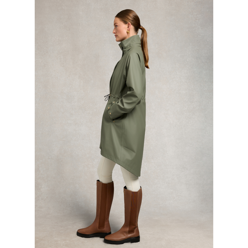Holland Cooper Chartwell Rain Parka - Sage-2
