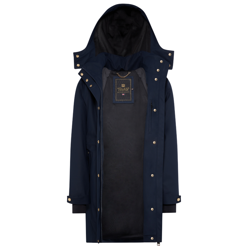 Holland Cooper Chartwell Rain Parka - Ink Navy-6