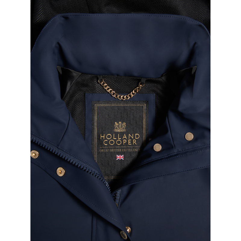 Holland Cooper Chartwell Rain Parka - Ink Navy-7