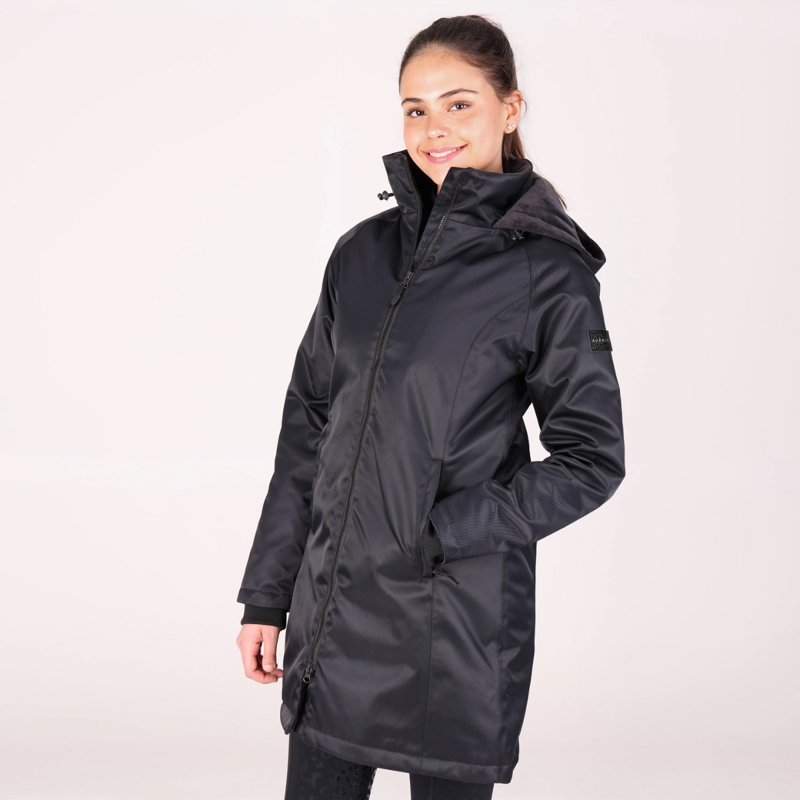 Aubrion Halcyon Waterproof Coat - Black-3