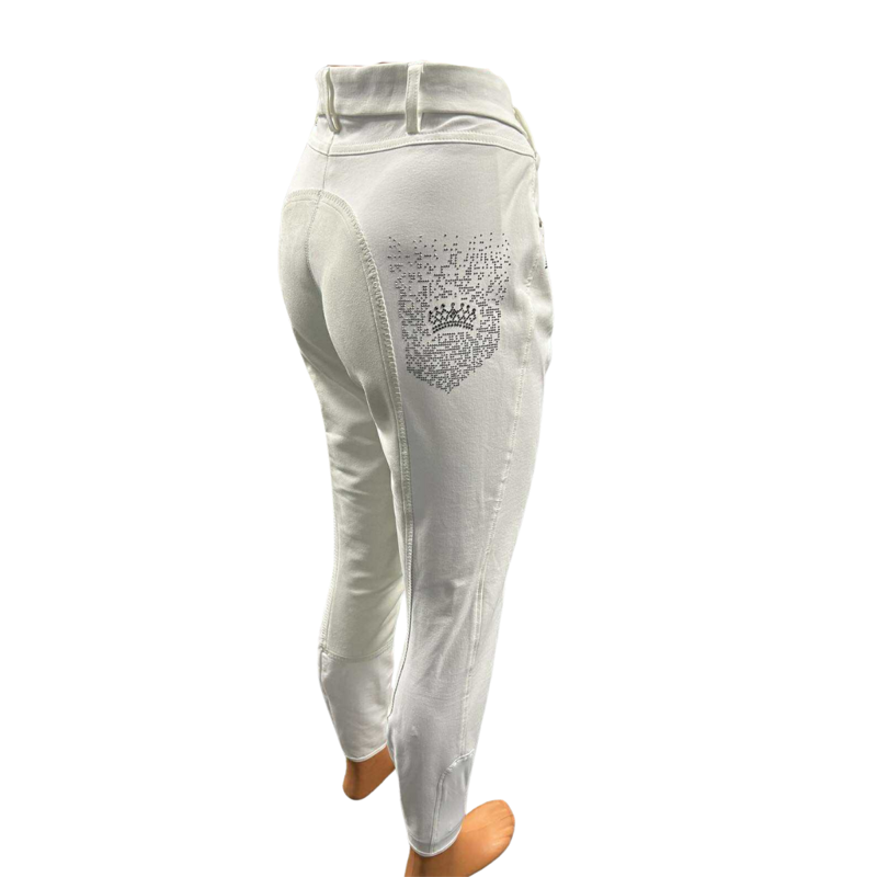 Pikeur Kaskaja Ladies Breeches - White-1