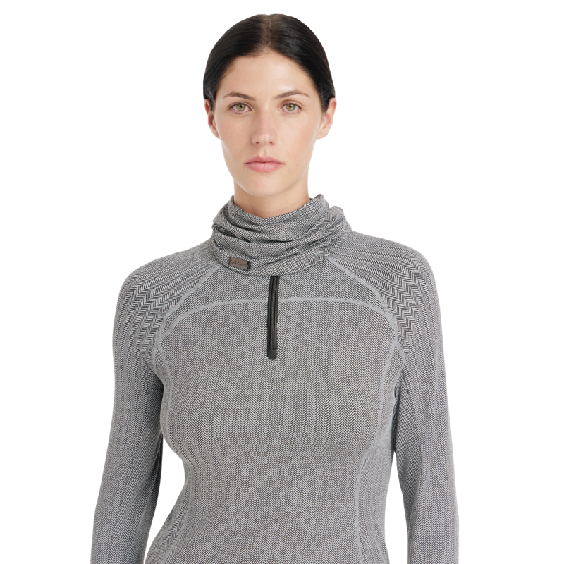 LeMieux Aspen Herringbone Snood - Black-2