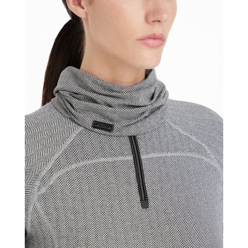 LeMieux Aspen Herringbone Snood - Black-3