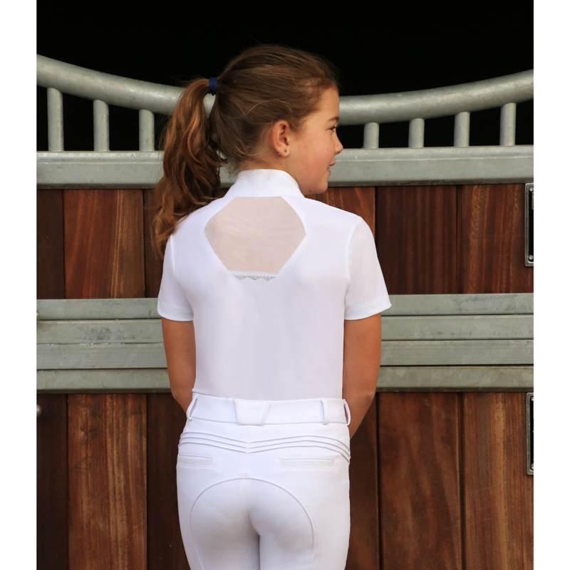 Coldstream Next Generation Lanark Show Shirt - White-4