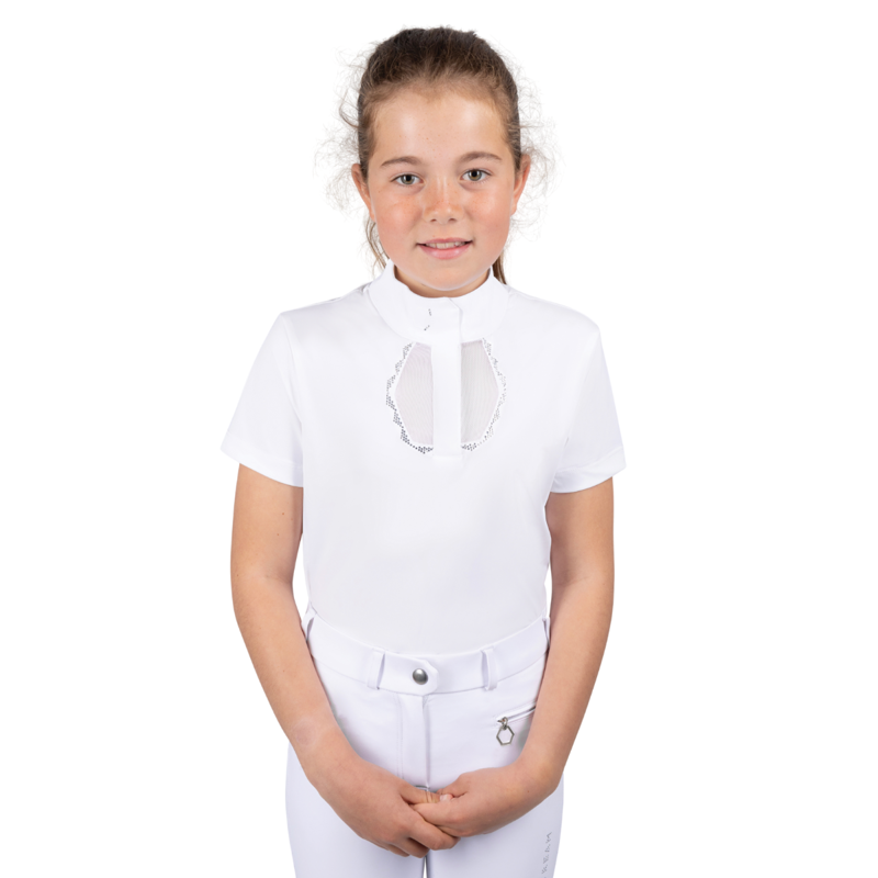Coldstream Next Generation Lanark Show Shirt - White-1
