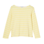 Joules Jersey Long Sleeved Striped Top - Yellow
