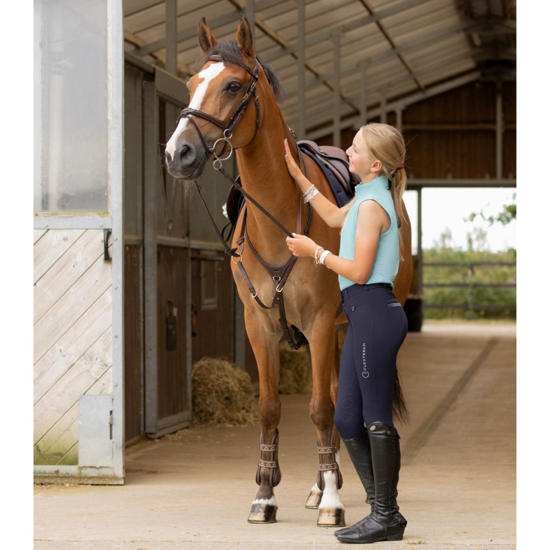 Coldstream Next Generation Child's Eckford Crystal Breeches - Navy-7