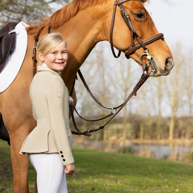 Coldstream Next Generation Ledmore Diamante Show Jacket - Latte-5