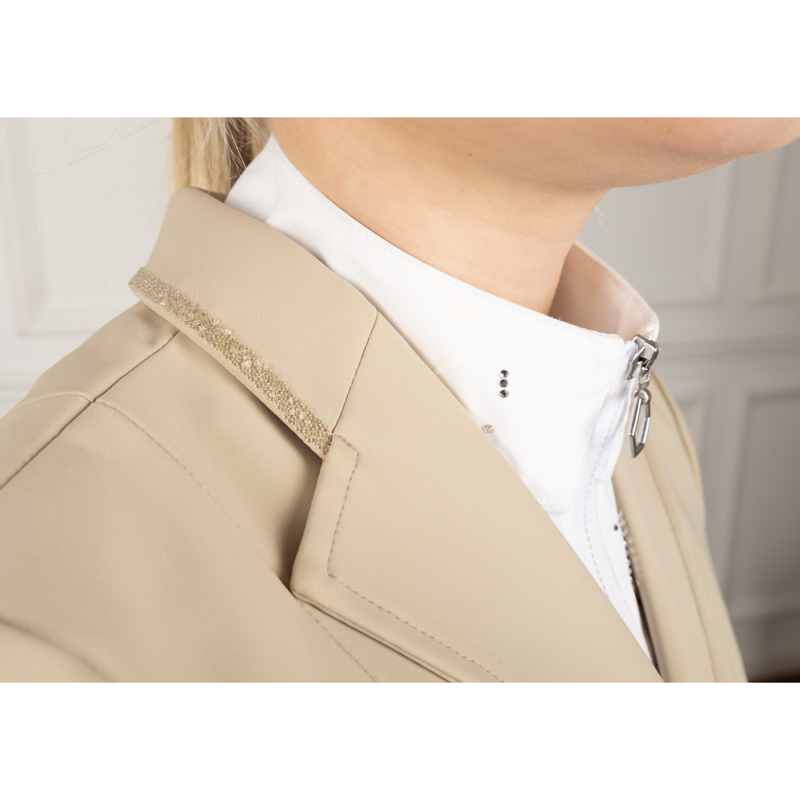 Coldstream Next Generation Ledmore Diamante Show Jacket - Latte-2