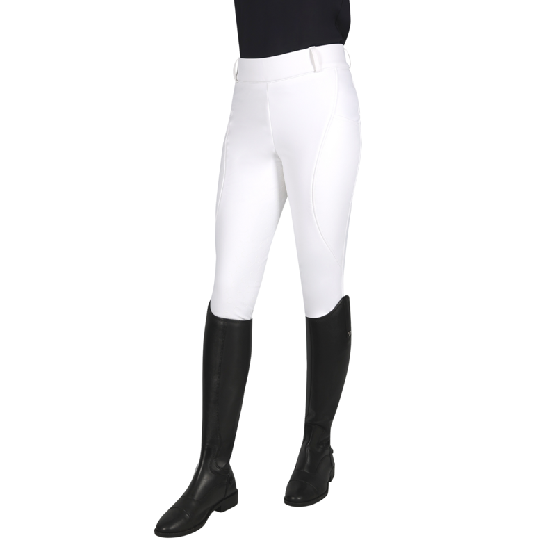 Coldstream Balmore Thermal Riding Tights - White-8