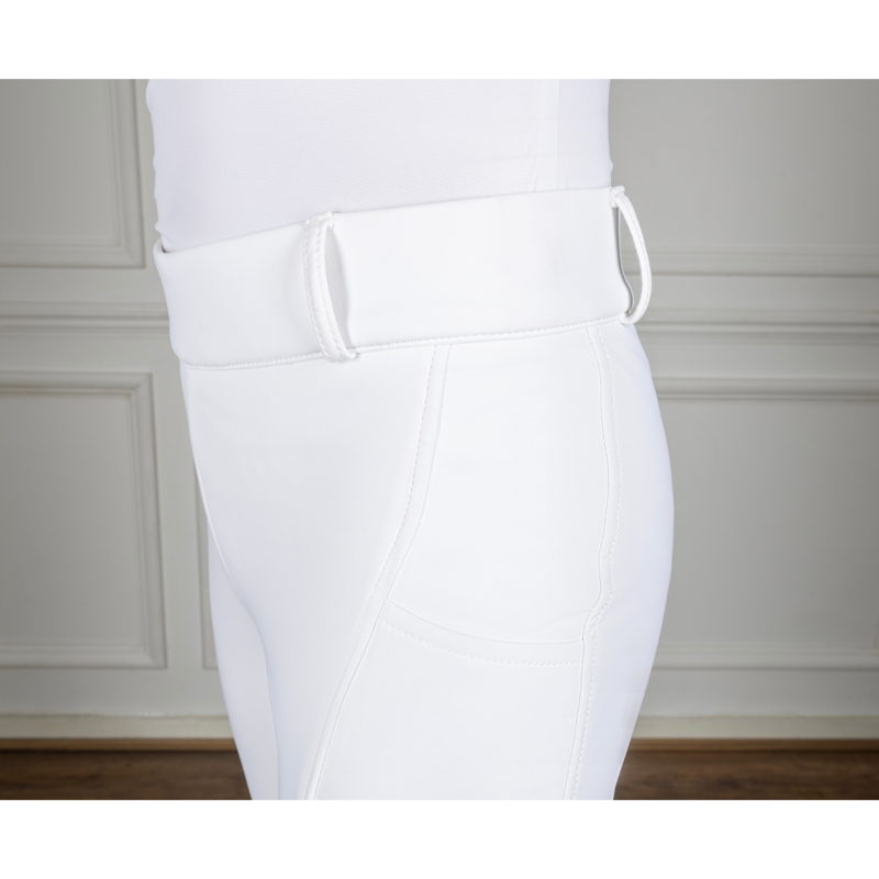 Coldstream Balmore Thermal Riding Tights - White-5