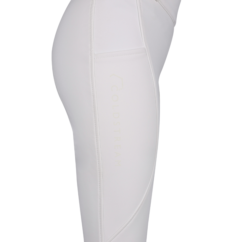 Coldstream Balmore Thermal Riding Tights - White-4