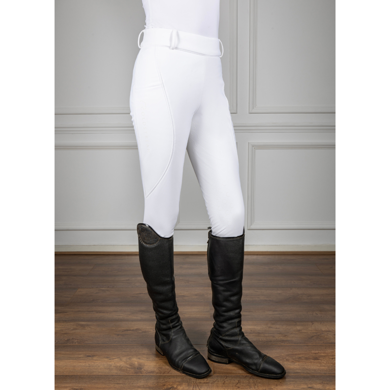Coldstream Balmore Thermal Riding Tights - White-2