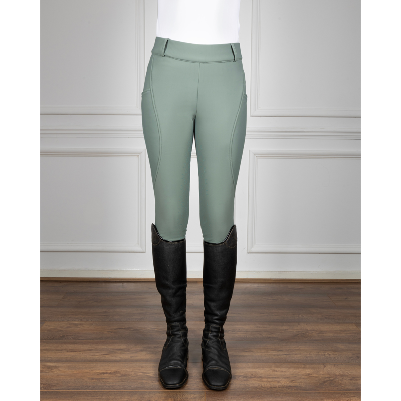 Coldstream Balmore Thermal Riding Tights - Sage-4