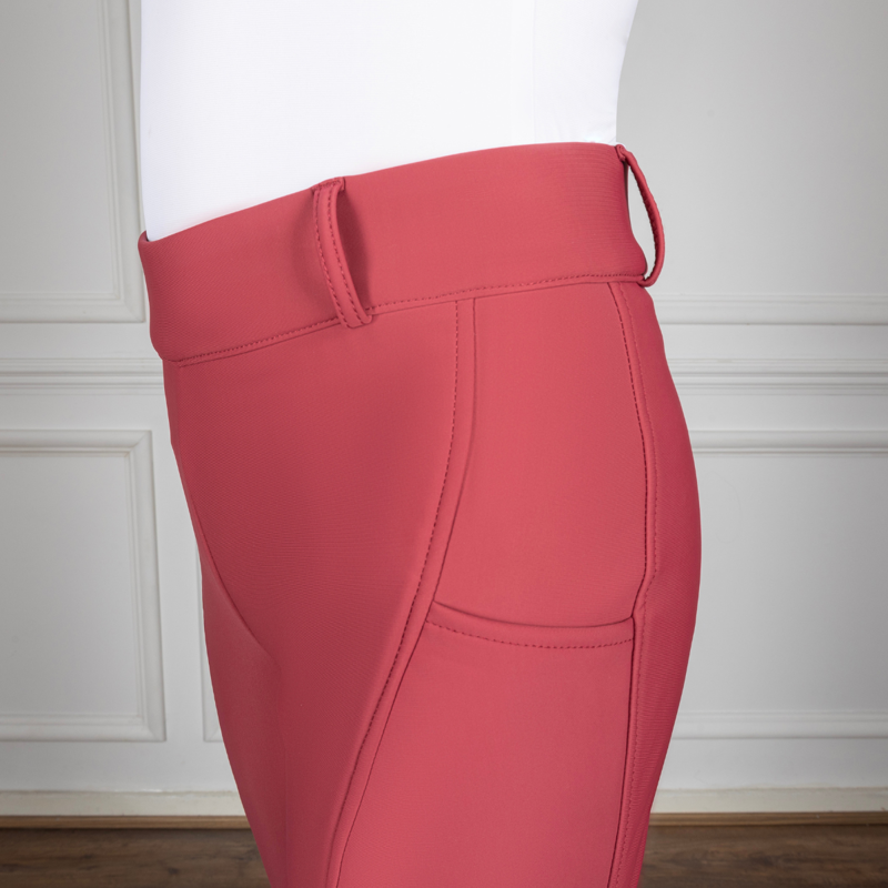 Coldstream Balmore Thermal Riding Tights - Burgundy-7