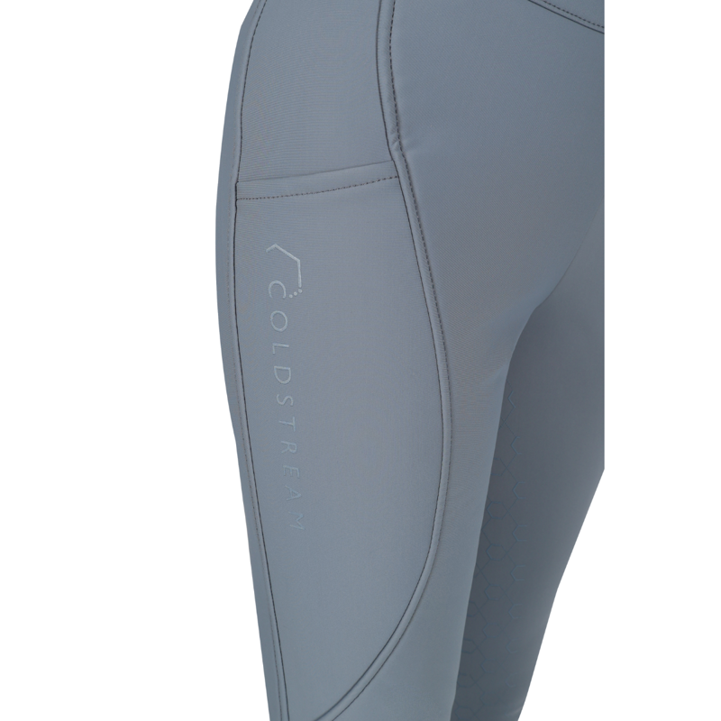 Coldstream Balmore Thermal Riding Tights - Blue-2