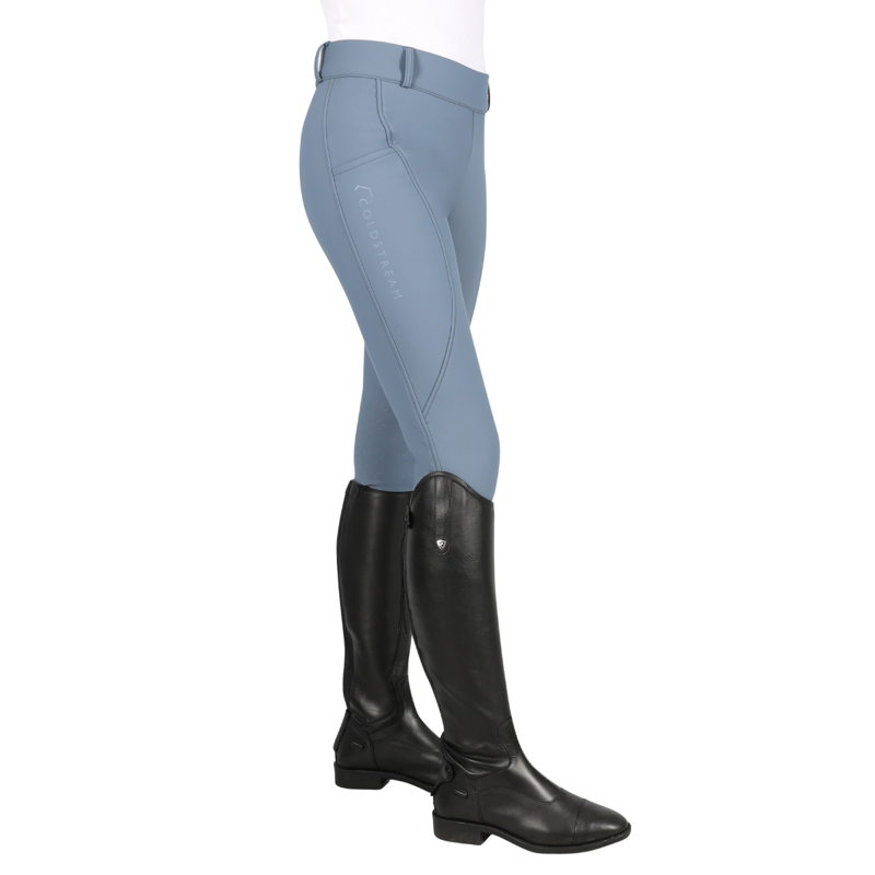 Coldstream Balmore Thermal Riding Tights - Blue-1