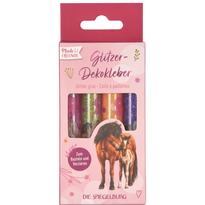 Spiegelburg Glitter Glue Horse Friends-1