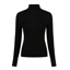 Pikeur Ladies Knitted Roll Neck - Black