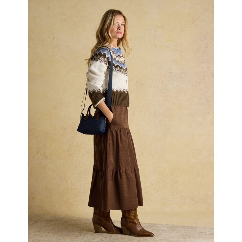 Joules Edie Mini Cross Body Bag - Navy-8