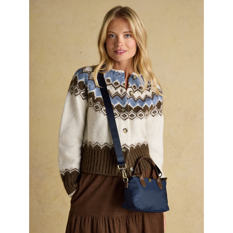 Joules Edie Mini Cross Body Bag - Navy-7