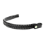 EcoRider Comfort Plaited Browband - Black