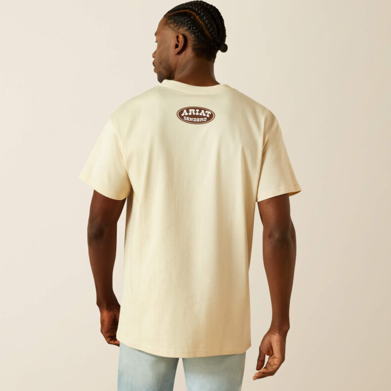 Ariat Men's Sendero Slow Horse T-Shirt - Sandshell-1