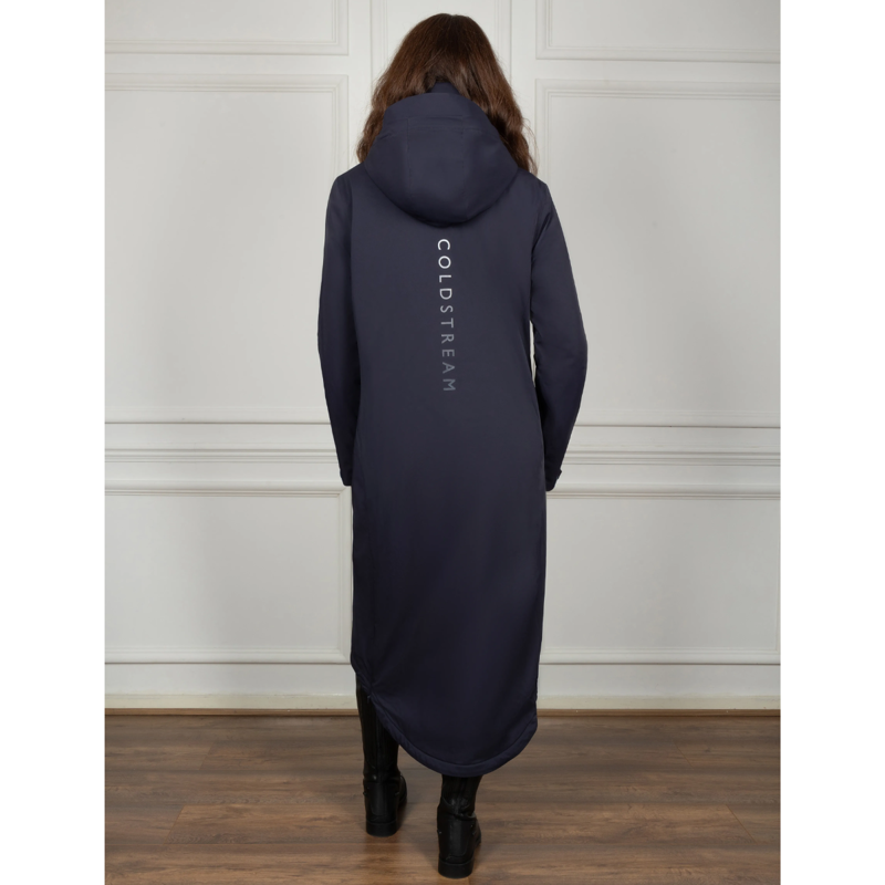 Coldstream Maxton Long Waterproof Coat - Navy-3