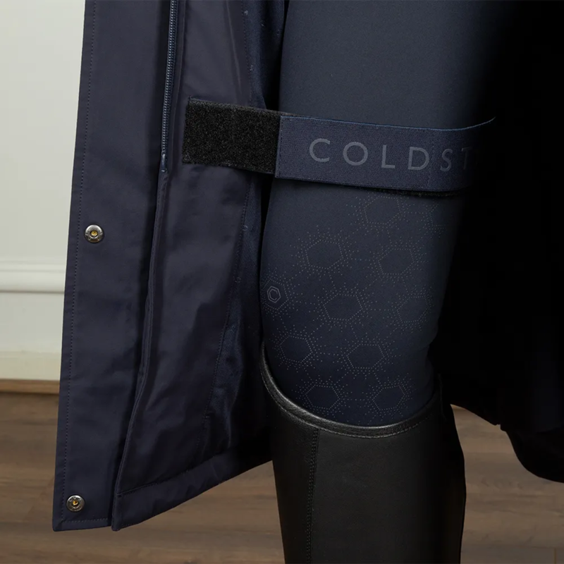 Coldstream Maxton Long Waterproof Coat - Navy-4