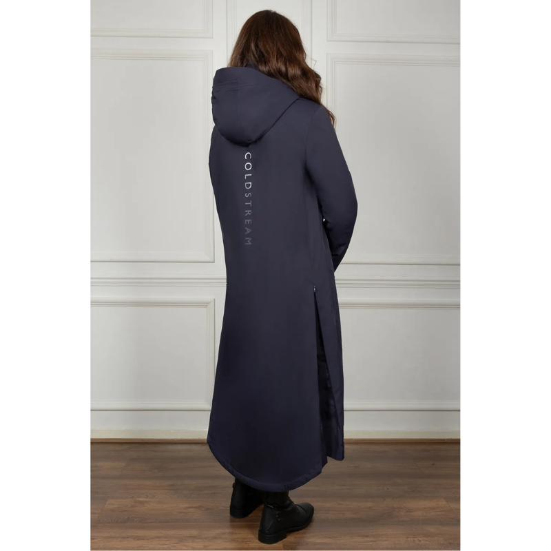 Coldstream Maxton Long Waterproof Coat - Navy-2
