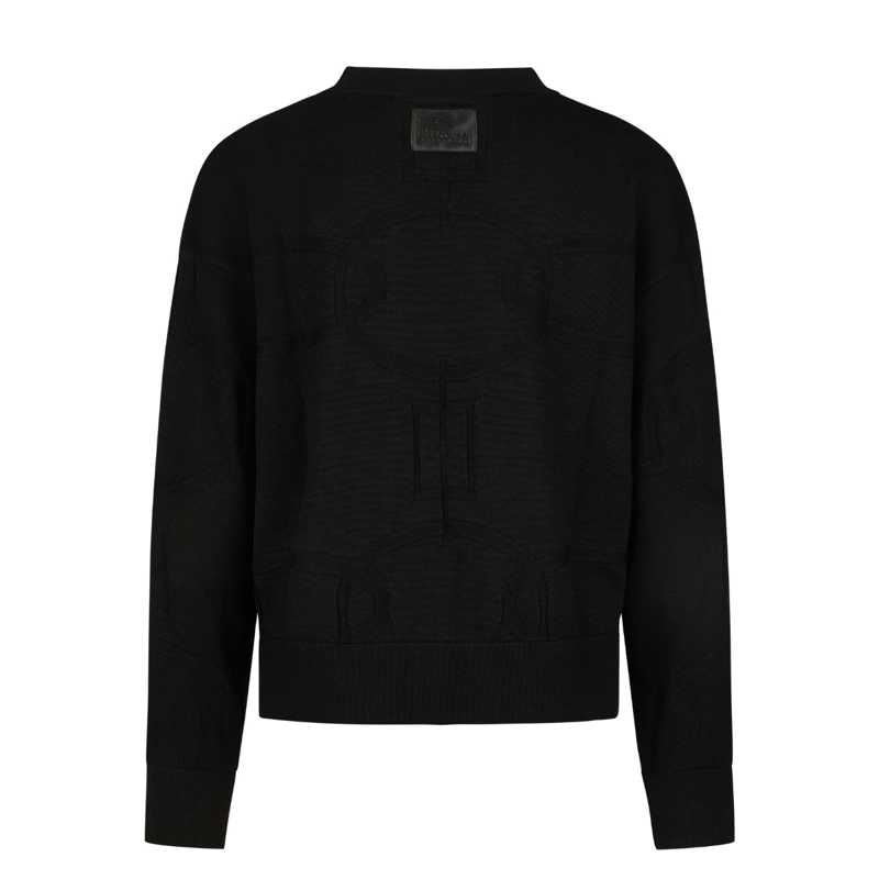 Pikeur Ladies Knitted Pullover - Black-1
