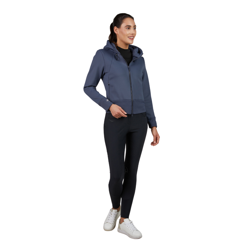 Pikeur Women's Athleisure Fleece Jacket - Graphite Blue-5