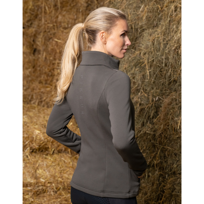 Pikeur Women's Polartec Jacket - Deep Khaki-2