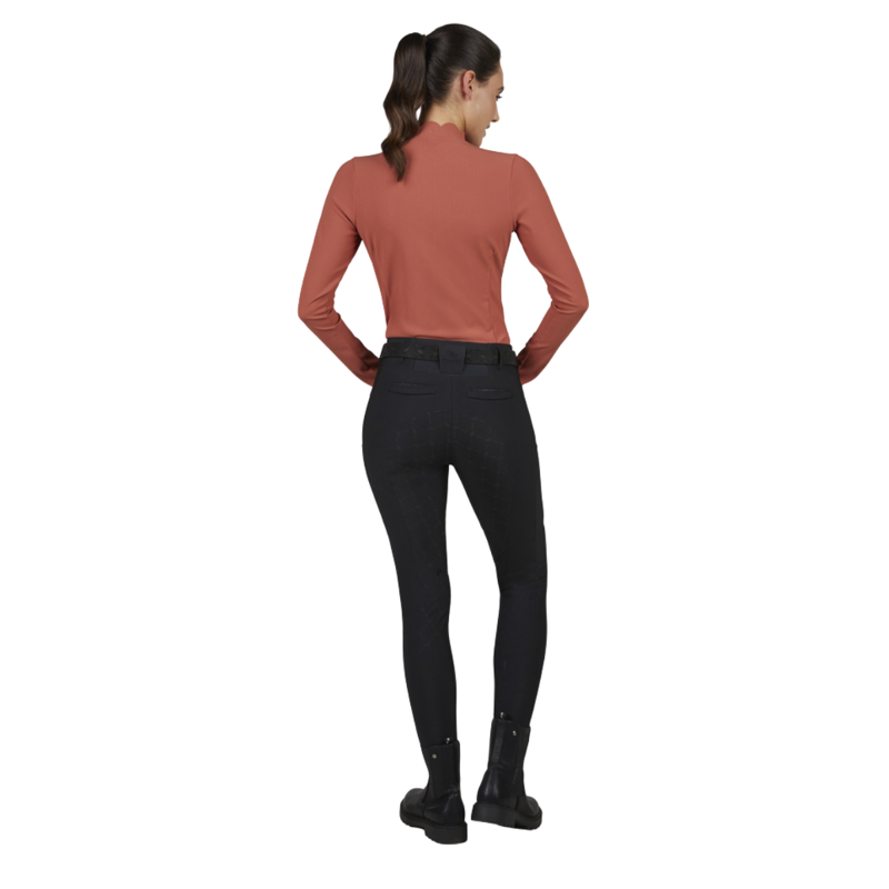 Pikeur Ladies Rip Shirt - Rose Wood-4