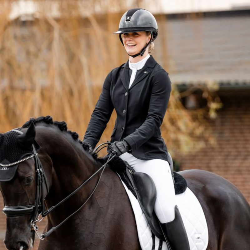 AA by Horseware Ladies Platinum Motion Flex Pro Jacket - Core Black-1