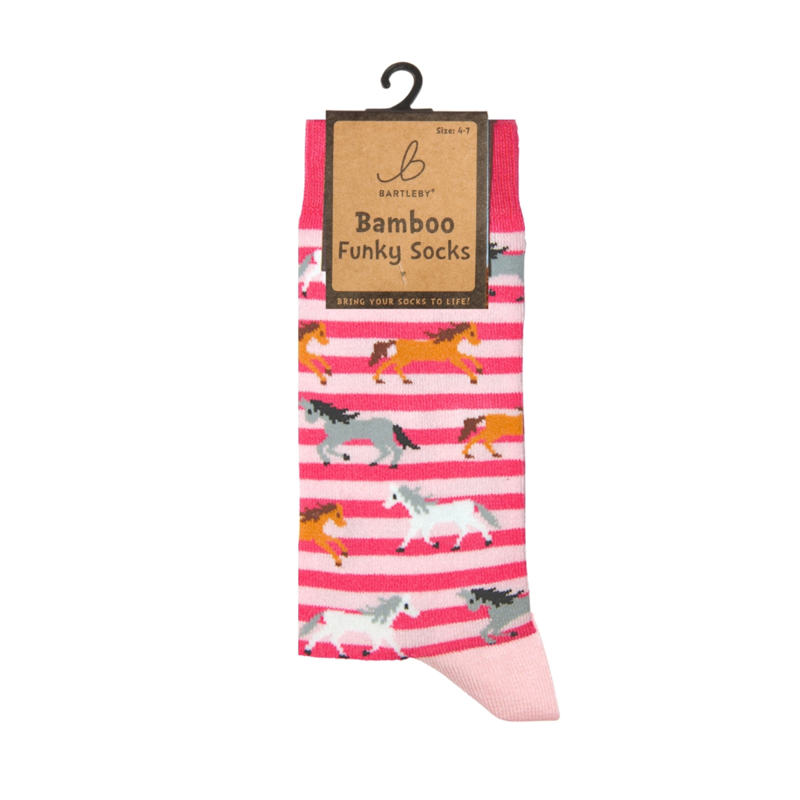 Bartleby Ladies Funky Bamboo Socks-6