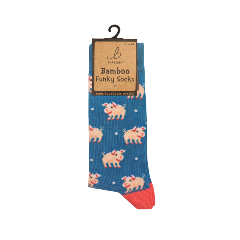 Bartleby Ladies Funky Bamboo Socks-6