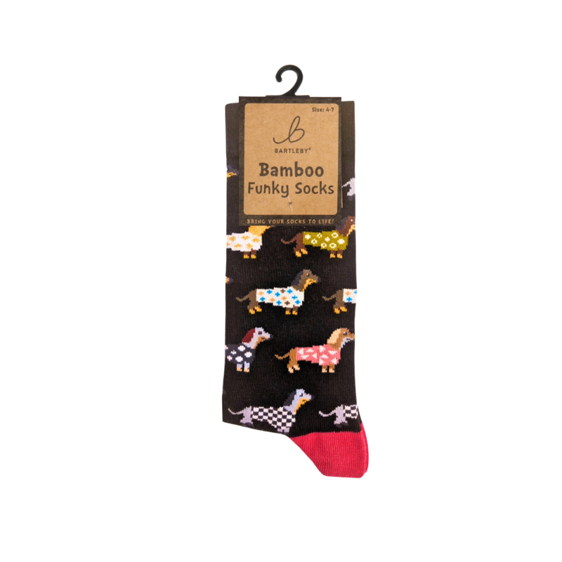 Bartleby Ladies Funky Bamboo Socks-1