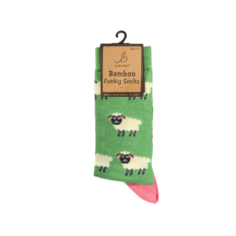 Bartleby Ladies Funky Bamboo Socks-3