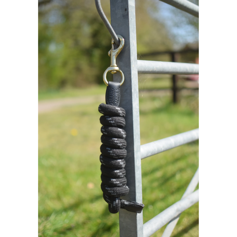 Henry James Leather Headcollar and Premium Leadrope with a Branded Shopper Bag-5