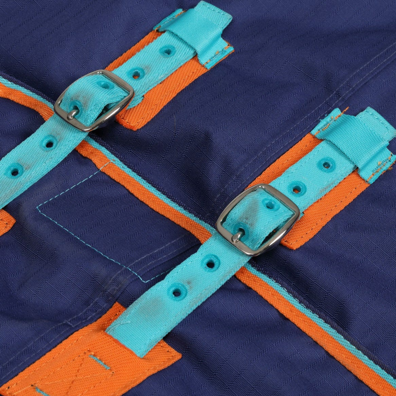 Advent Day 19 - Shires Tempest Original 100 Combo Turnout Rug - Navy Blue-1