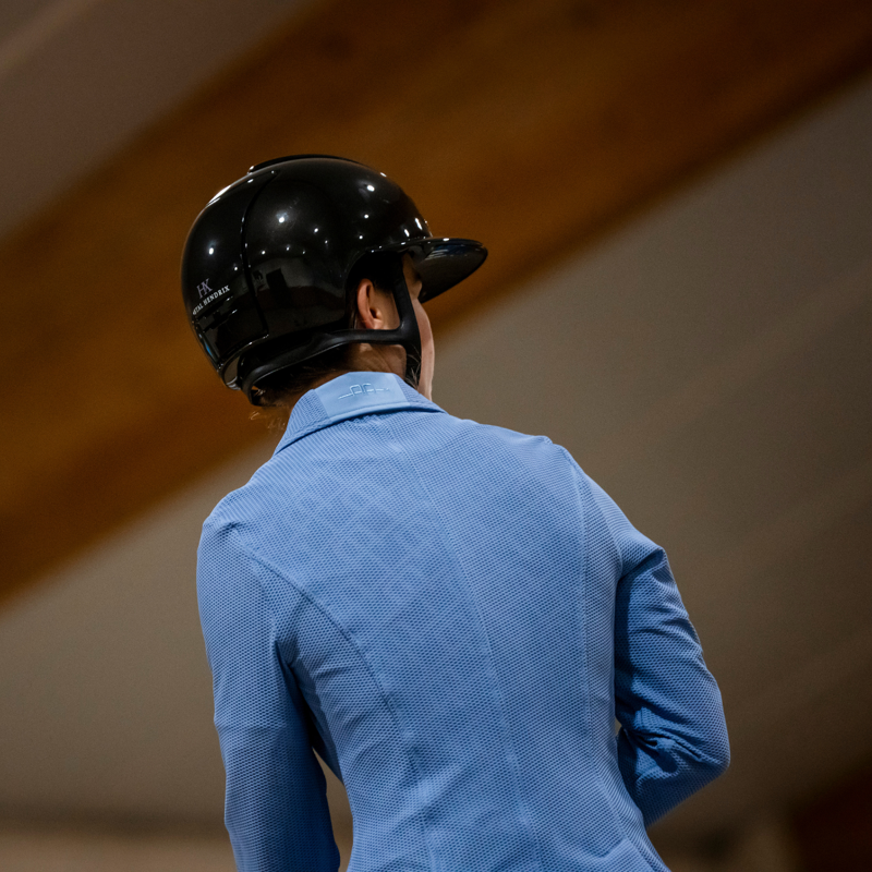 AA by Horseware Platinum MotionLite Competition Jacket - Sicilian Blue-3