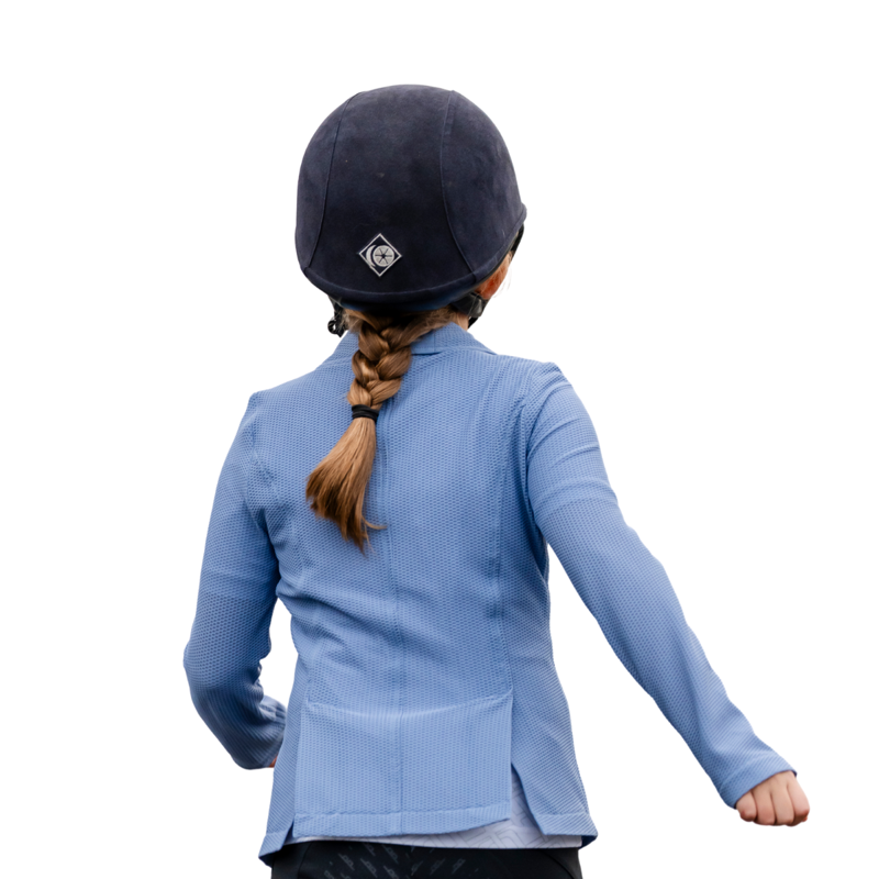 AA by Horseware kids MotionLite Competition Jacket - Sicilian Blue-1