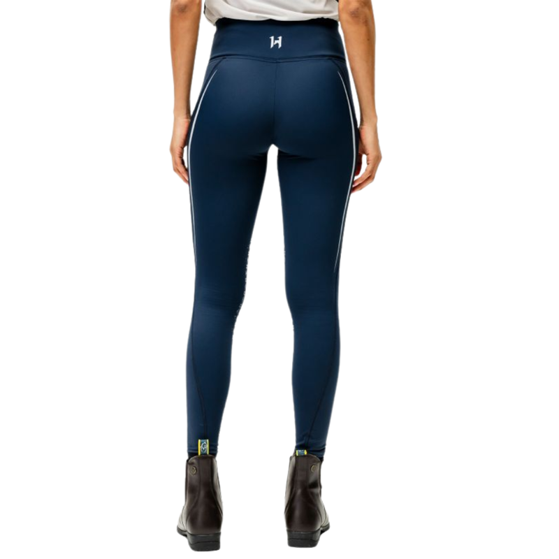 Horseware Formfit Knee Patch Riding Tights - Core Navy-1