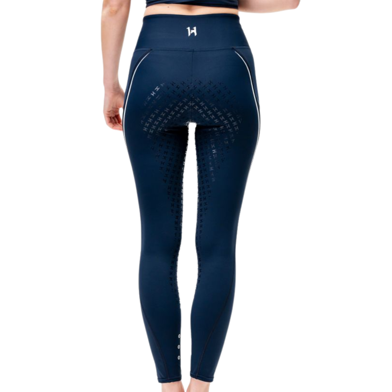 Horseware Formfit Full Seat Riding Tights - Core Navy-1