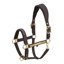 Eskadron Faux Leather Double Pin Headcollar Heritage AW25 - Black Truffle