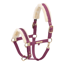 Eskadron Faux Leather Jewel FF Double Pin Headcollar - Wildberry