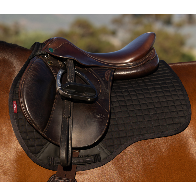 LeMieux Cotton GP Square - Black-1